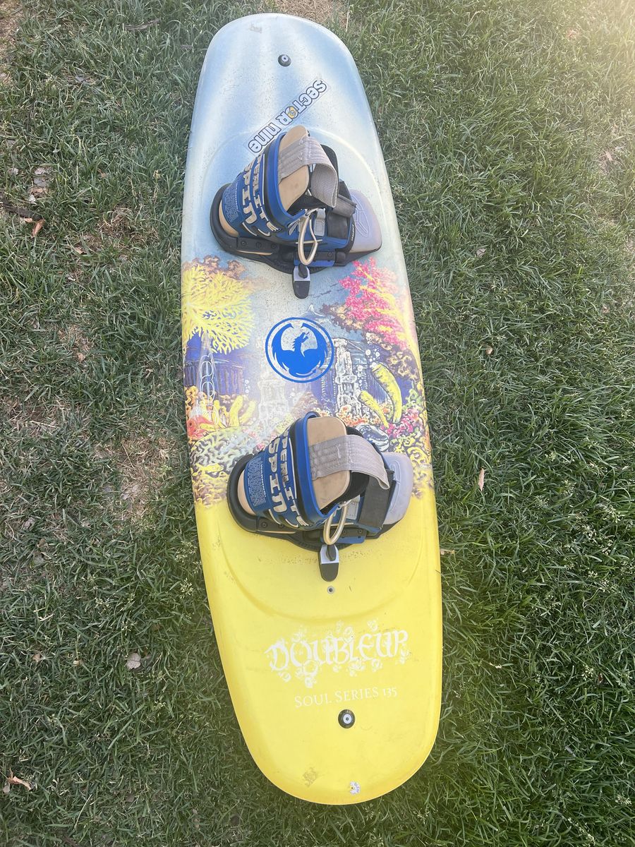 Sector Nine Double Up Soul Series 135 Wakeboard with Bindings