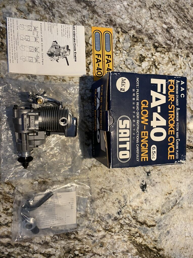 Saito FA-40 Glow-Engine