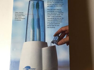 Toothbrush Germ Terminator Toothbrush Sanitizer, New