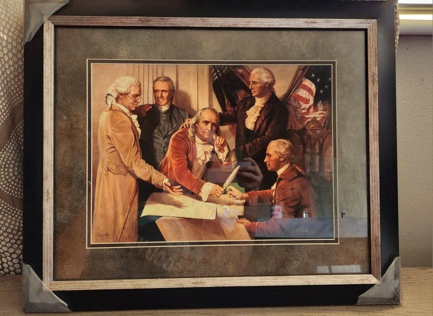 signed Del Parsons painting