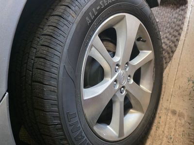4 Like New Goodyear 225/60R17 Tires and 17in Alloy Rims