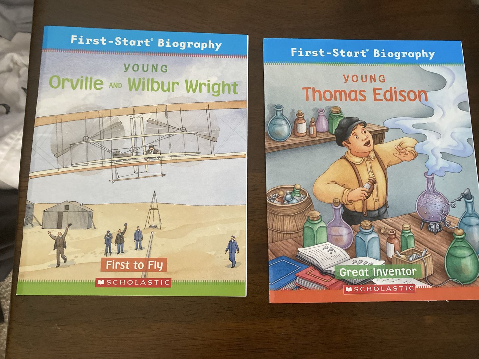 First start biography books