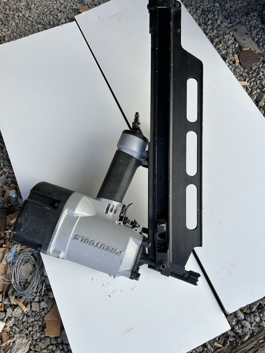 PHEUTOOLS Pneumatic Framing Nailer Air Compressor Powered Tool