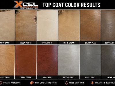 ¡Opciones de colores con Xcel Surfaces!
