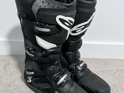 Alpinestars Tech 3 Adult Motocross Boots – Size US 12