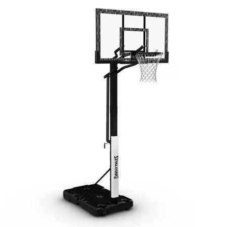 Spalding 60" Acrylic Screw Jack Portable basketball hoop