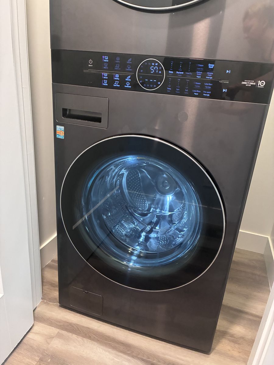 LG Stackable Washer and Dryer 