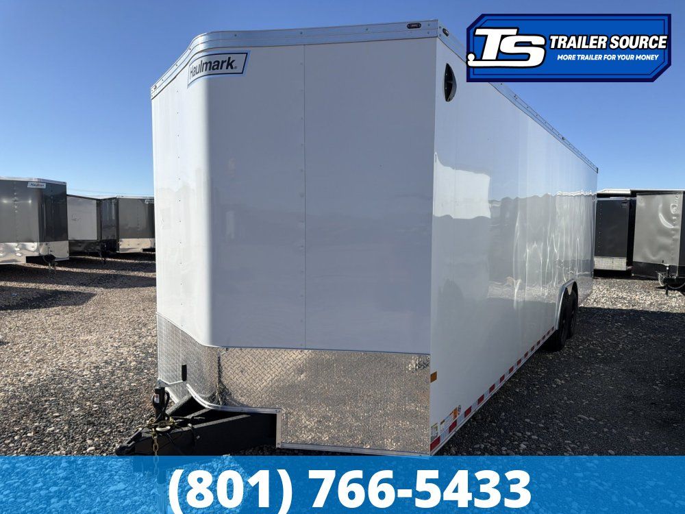 8.5x28 Haulmark Transport Enclosed Cargo Trailer - 7'6" Interior - 12K GVWR