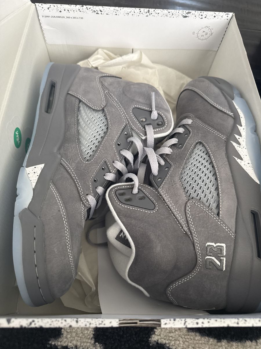 Jordan 5 wolf grey retro
