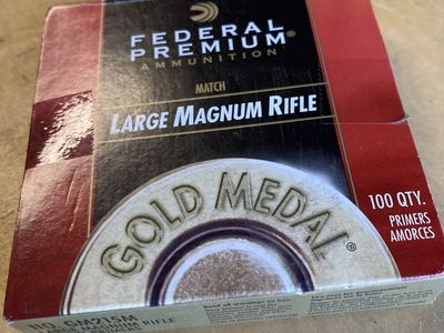 Federal large rifle magnum primers