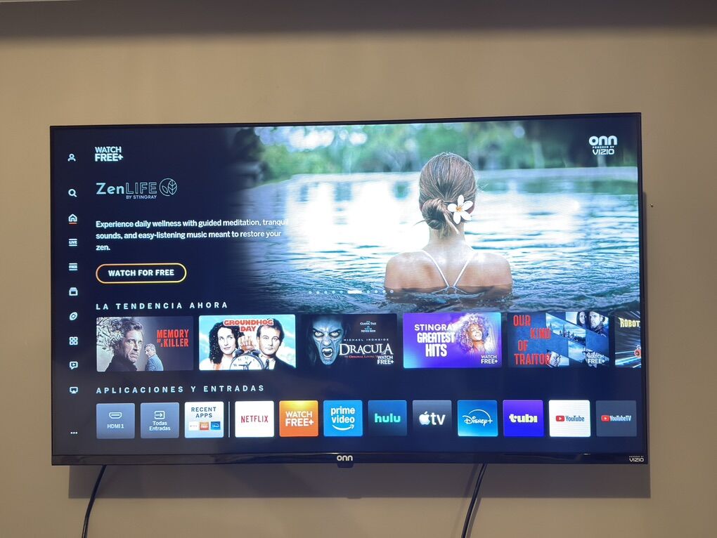 50 Onn. 4K Smart Roku TV - Excellent Condition