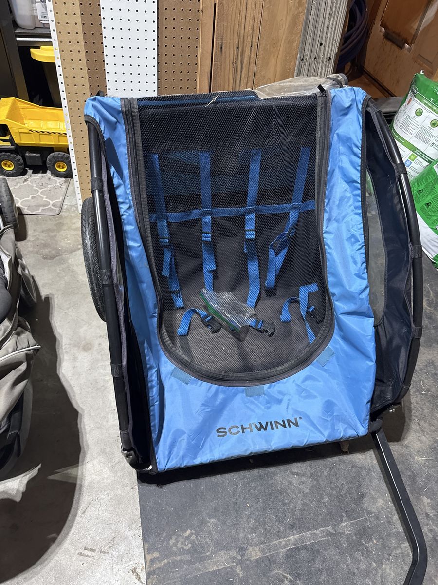 Schwinn bike trailer for two kids