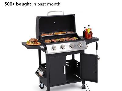 New Hugrove 4-burner grill