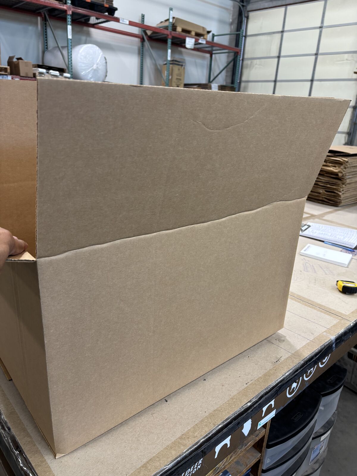 Moving packing boxes