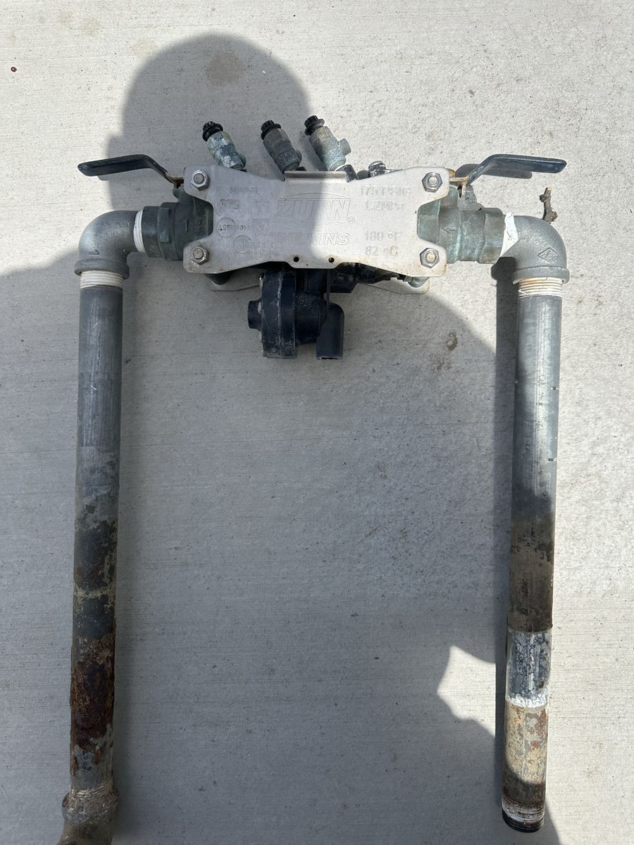 Working Back Flow Assembly