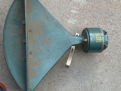 Vintage Altec Lansing 802-D Speaker Horn Driver Green, Made in Japan