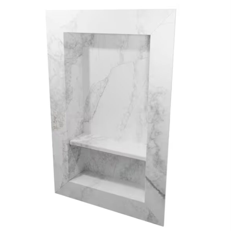 FlexStone 17 in. x 26 in. Recessed Shampoo Caddy in Calypso