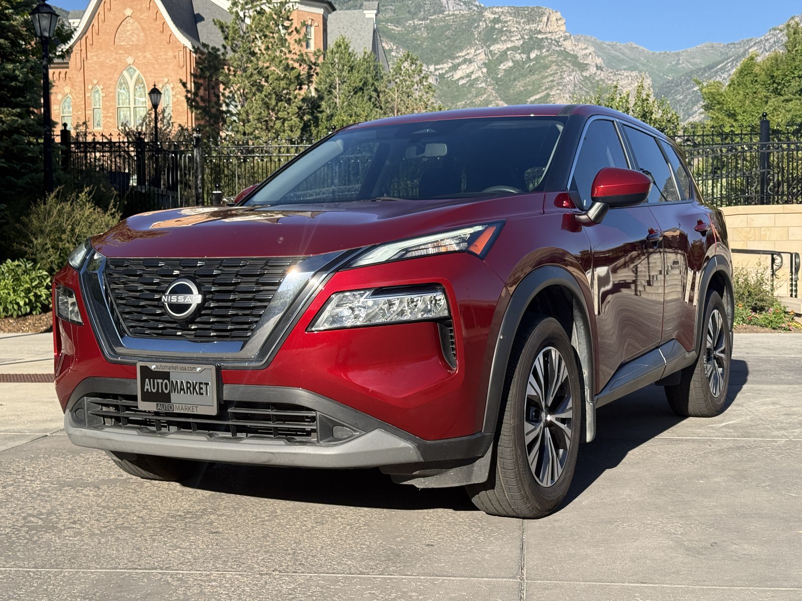 2023 Nissan Rogue SV — rebuilt & branded title, 36% below market