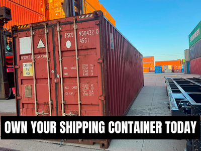 20' & 40' Containers – Construction & Equipment Storage – Best Value