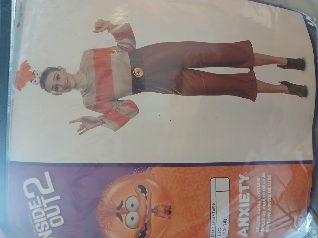 inside out 2 anxiety adult costume