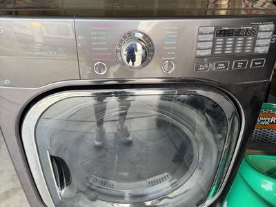 Lg steam dryer and washer