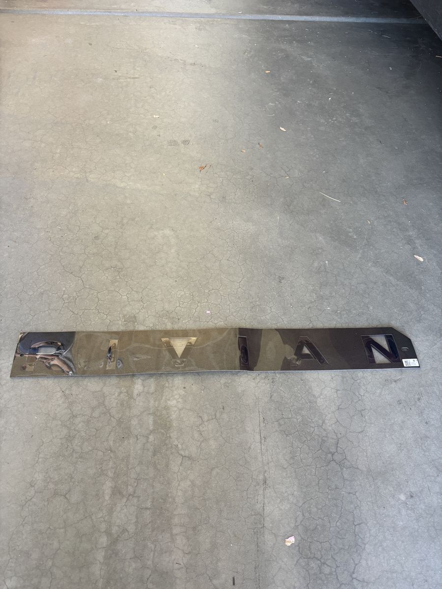 Rivian Rear Black Out Badges - Official OEM