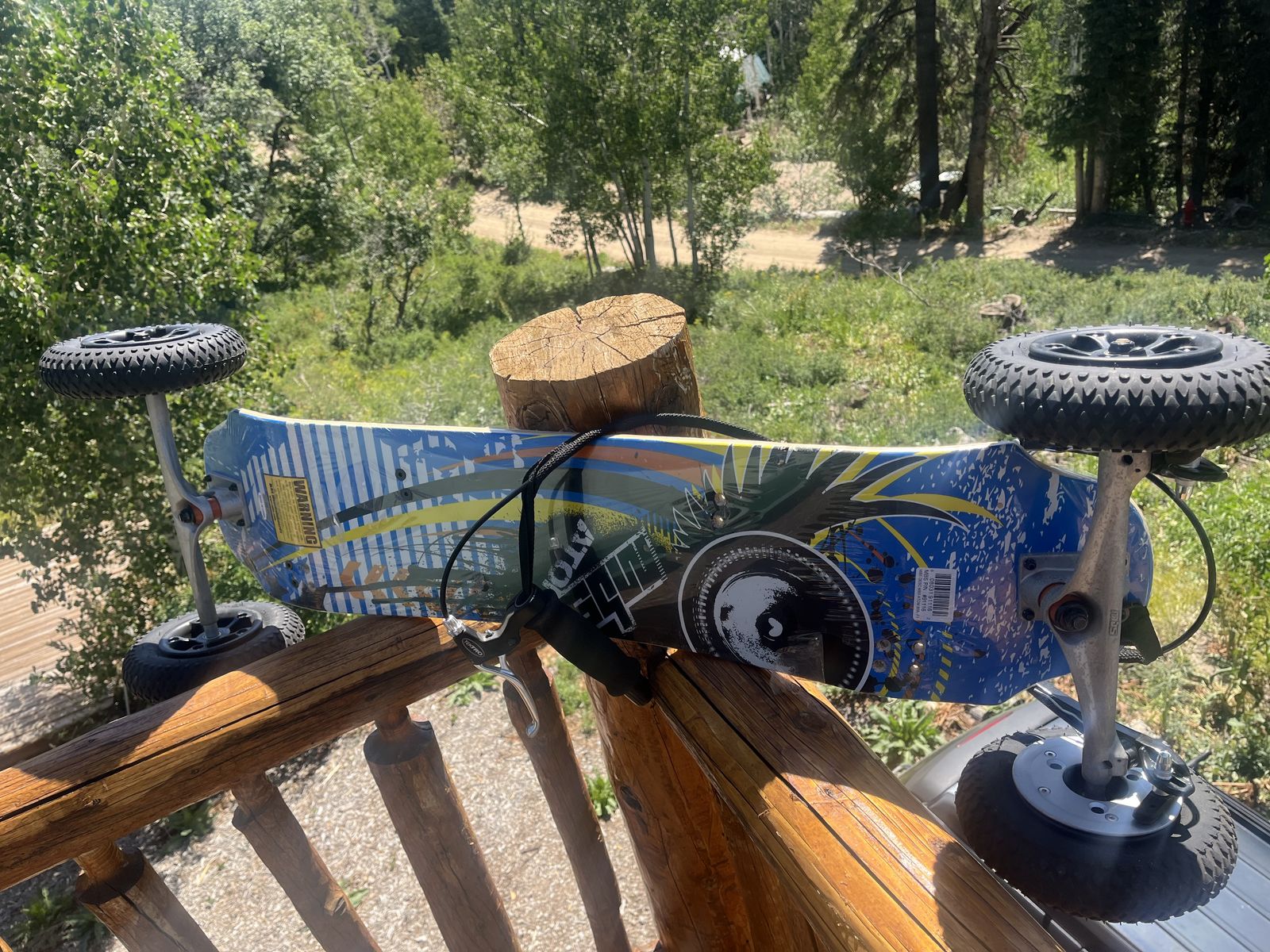 MBS Atom 95X Mountain Board - Like New