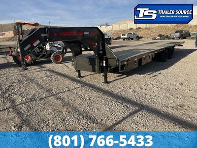 8.5x32 Maxx-D YDX Gooseneck Equipment Trailer - 25.9K GVWR - HDSS Suspension, Hydraulic Disc Brakes