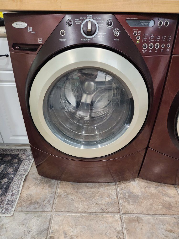 Whirlpool Duet Steam Front Load Washer and Dryer Set