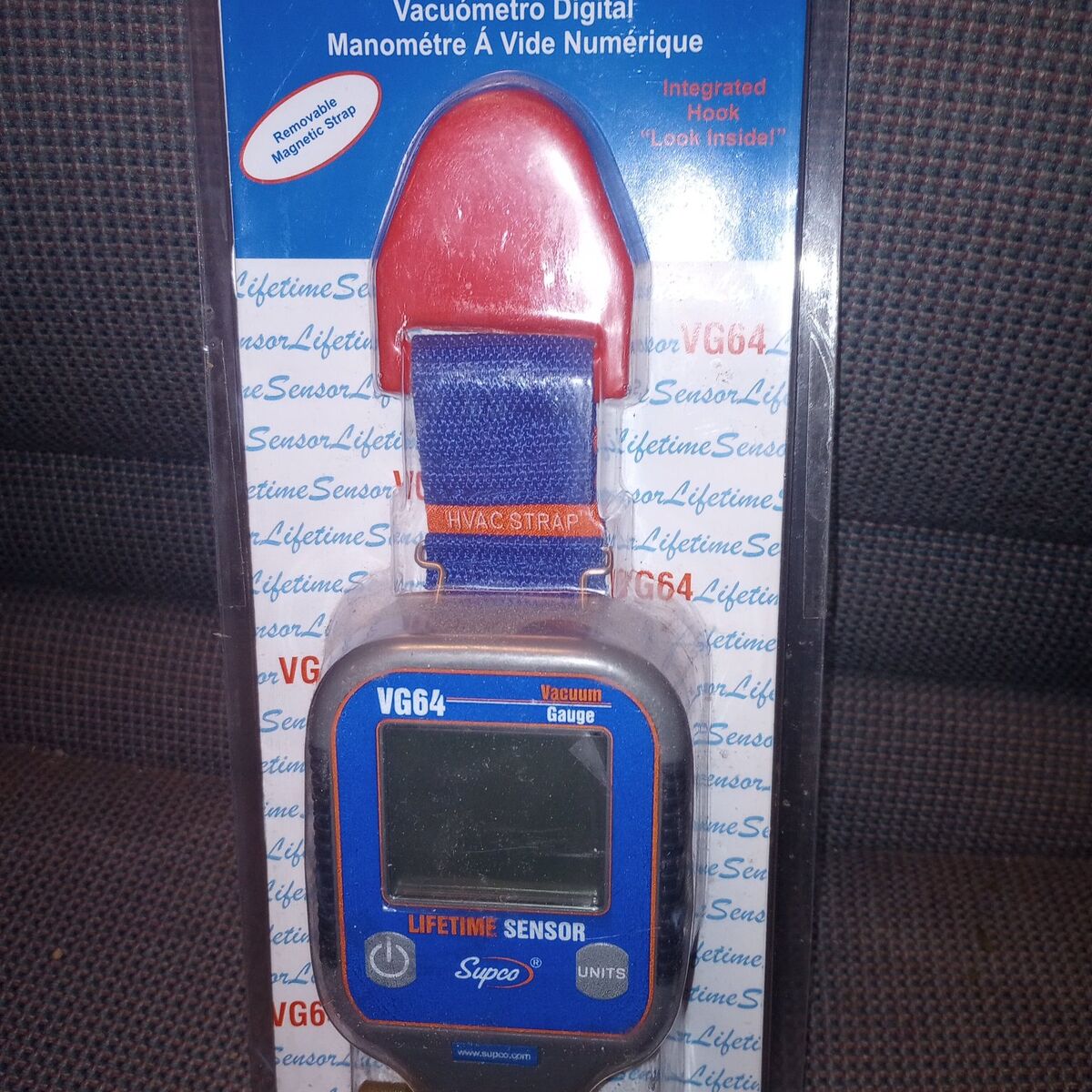 New digital vacuum gauge