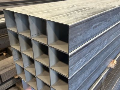 FENCE POST DEAL! Galvanized Steel Square Tubing 4" x 4" x 13 gauge (.098 wall) x 11'2 - $38.95 each