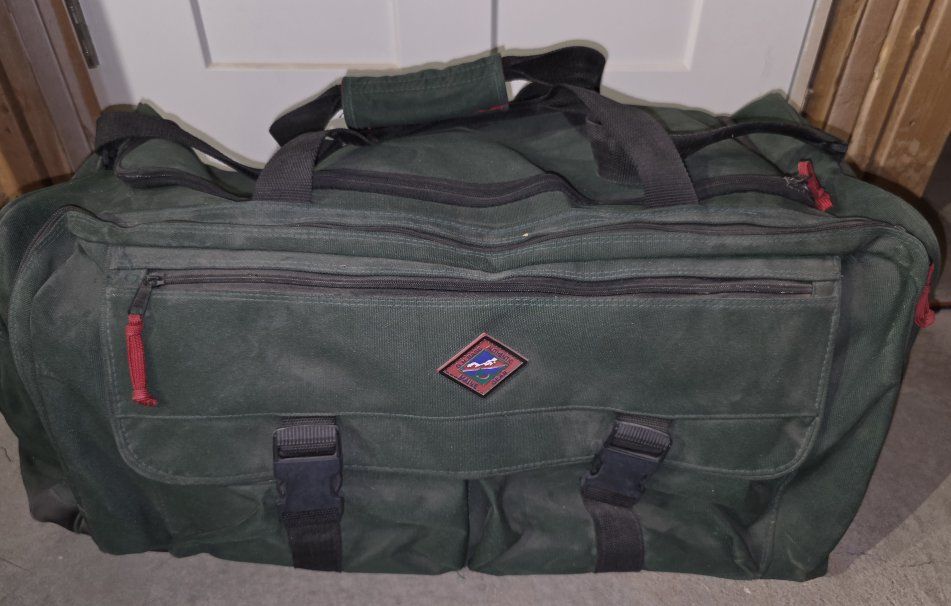 Large canvas gear bag