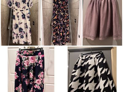 Women’s Medium Skirts/Dress/Romper $25/ALL!!!