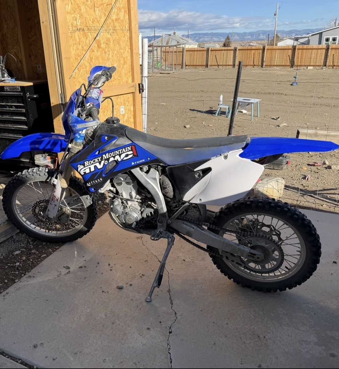 2007 wr250f