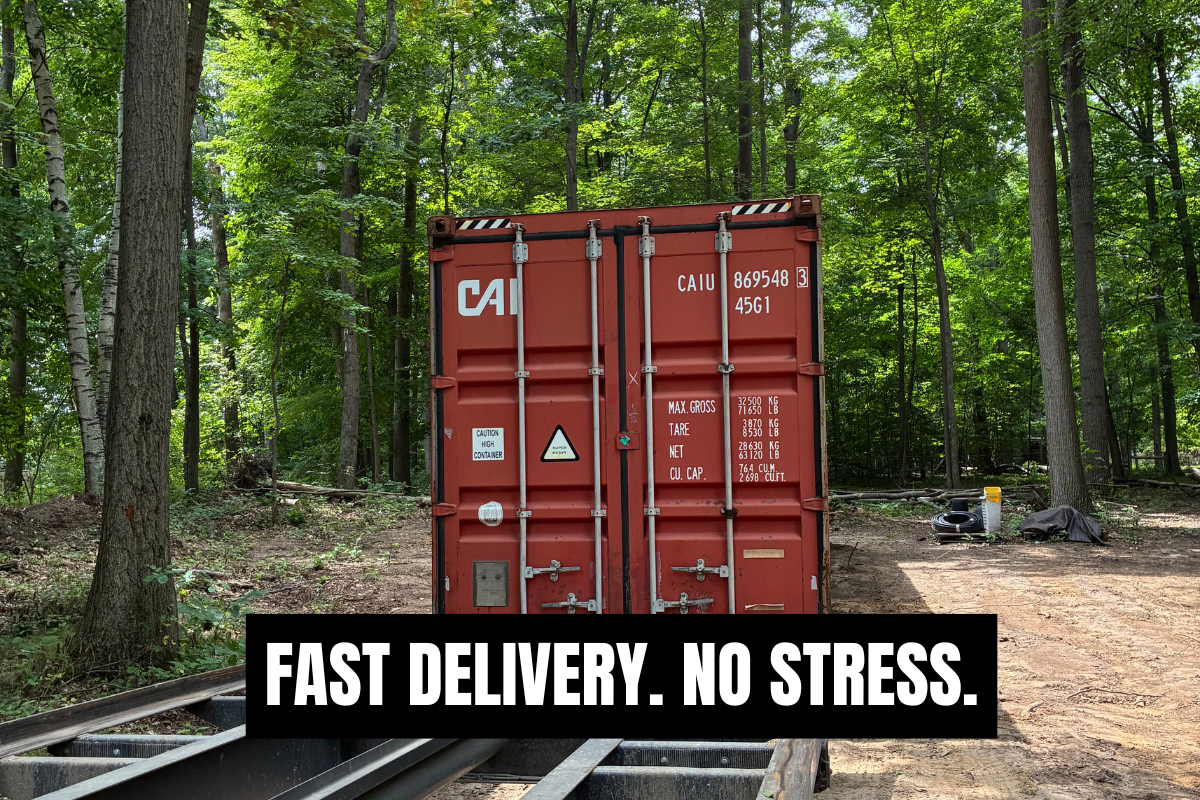 20' One Trip Container – Safe & Secure Storage – Great Prices