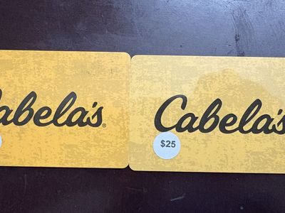 Cabela's gift cards for sale