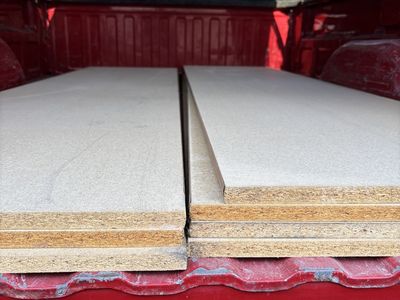 2'X8' 3/4 Inch Thick Particle / Shelving Board