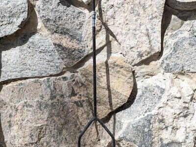 Lewis Lifetime Tools Stand-Up Garden Cultivator 4-Prong Claw Steel Yellow Handle