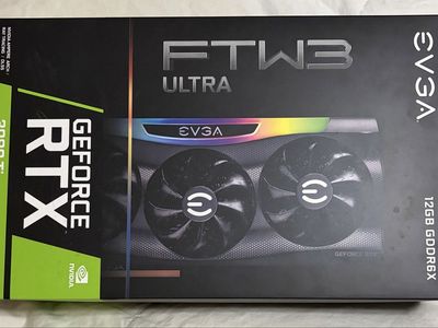 EVGA 3080 Ti OC FTW3 Ultra 12gb GDDR6X VRAM ( Basically Unused )