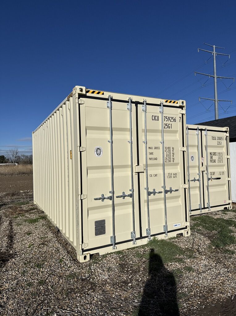 Tall 20' Shipping Container