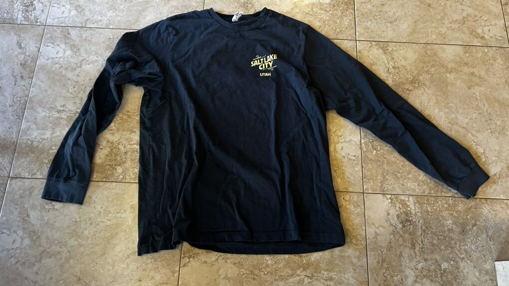 Cool Salt Lake City Blue Long Sleeve 2XL Shirt