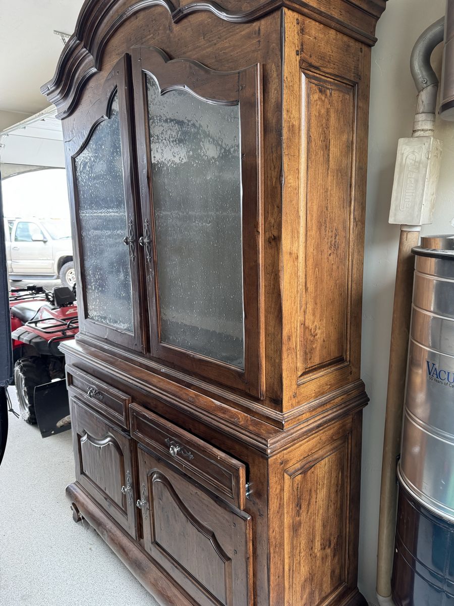 Walnut China Hutch