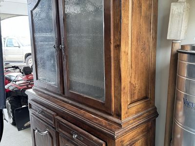 Walnut China Hutch