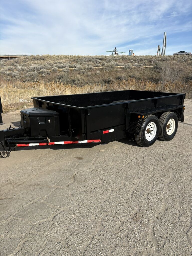 2005 6x12 Dump Trailer 10k axels