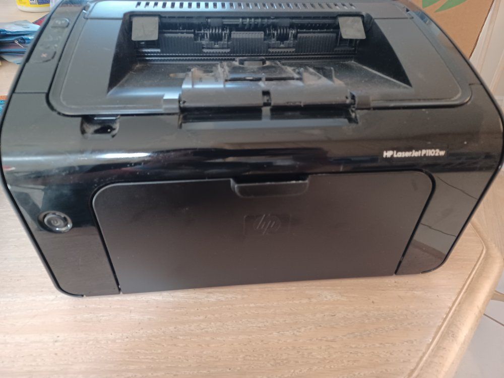 HP LaserJet Pro P1102w Wireless Monochrome Laser Printer - Compact & Efficient