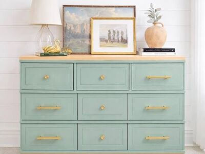 Modern Boho Chic 6 Drawer Dresser | Boho 6 Drawer Chest | Modern Dresser #2