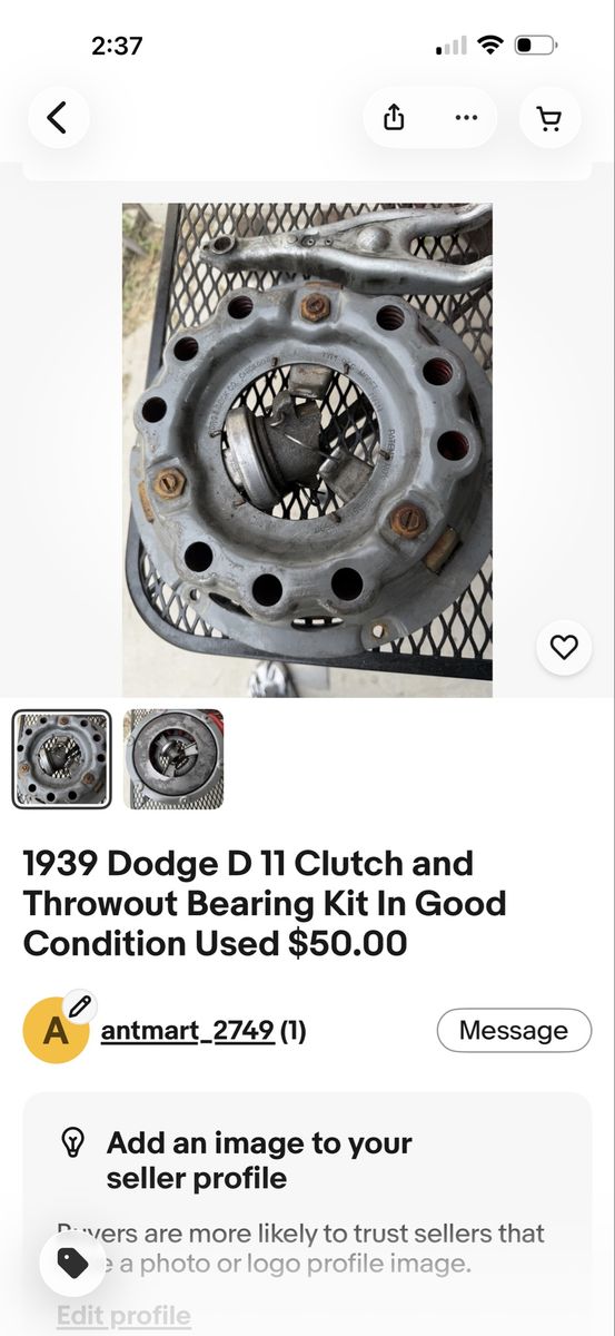 Clutch and throw bearing