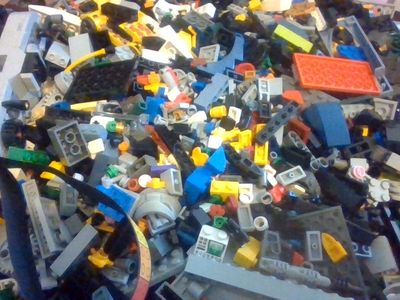 Boxes of LEGO Bricks