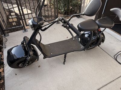 Double Seater Phat Tire Scooter