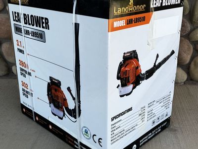 LandHonor LHR-LB9510 3.1kW Gas-Powered Leaf Blower - New in Box